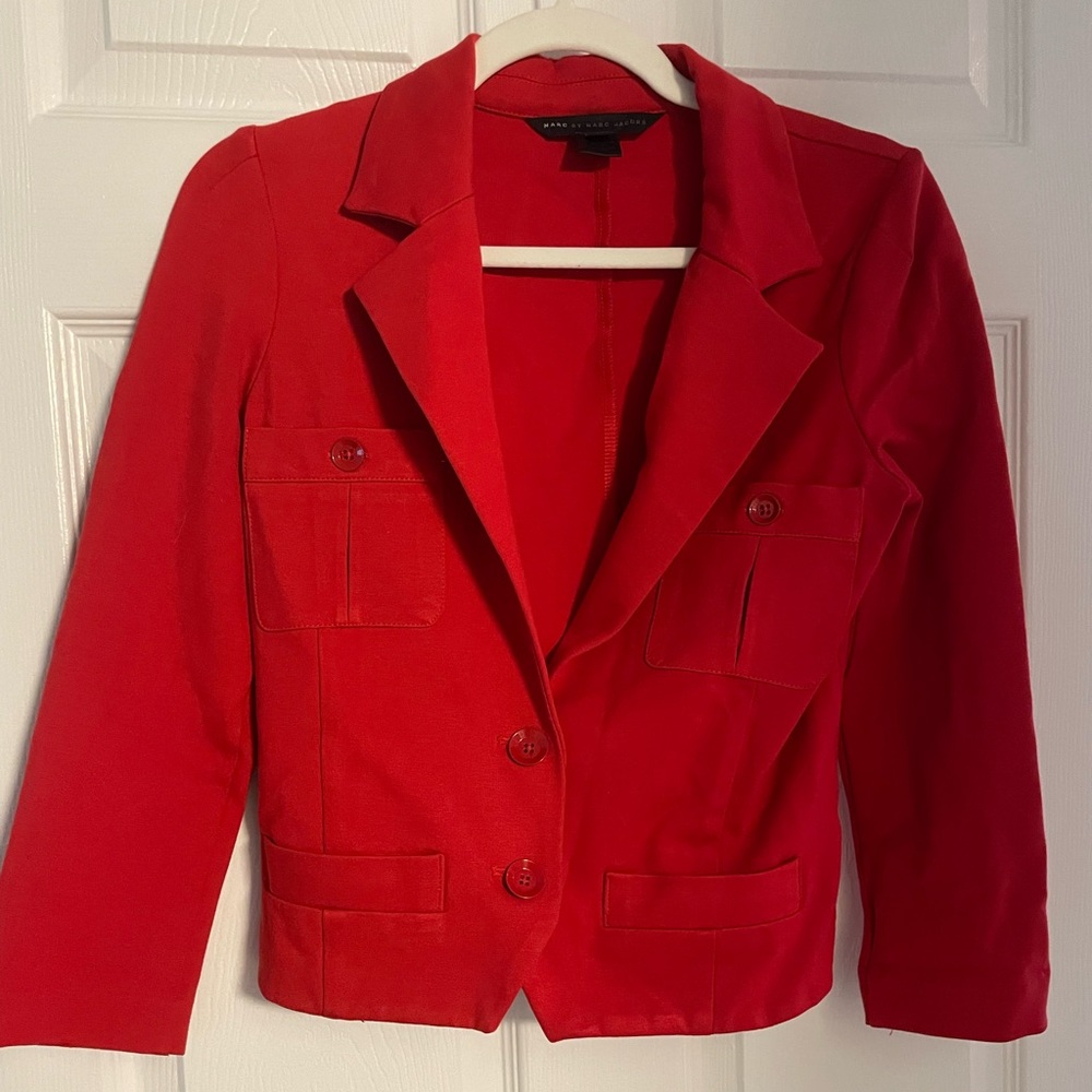 Red Marc Jacobs Blazer